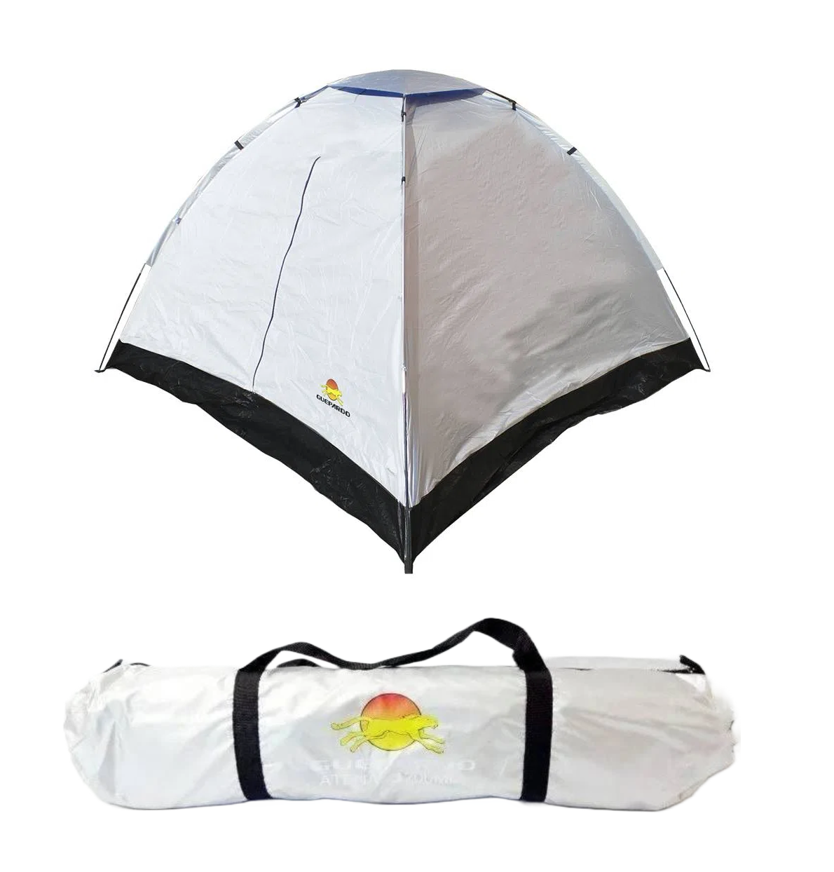 BARRACA PARA CAMPING GUEPARDO ATENA IGLU P/ 4 PESSOAS - PRATA