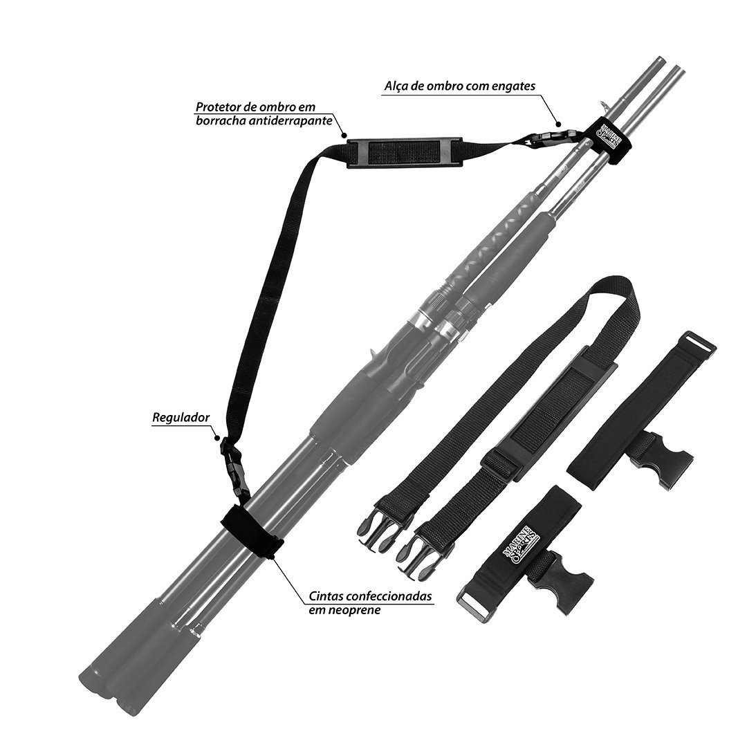 ALÇA AJUSTAVEL PARA TRANSPORTE DE VARAS MARINE MS-P512