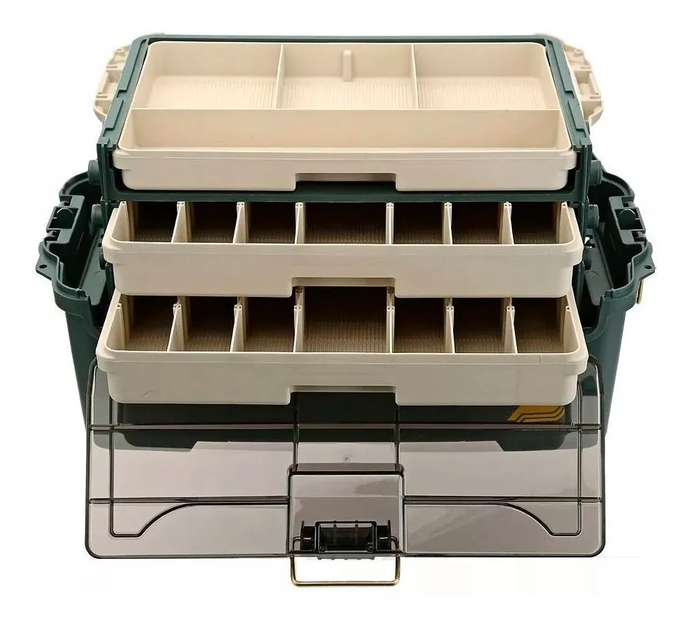 Caixa De Pesca Plano Modelo Hybrid Hip Box Drawer C Bandejas