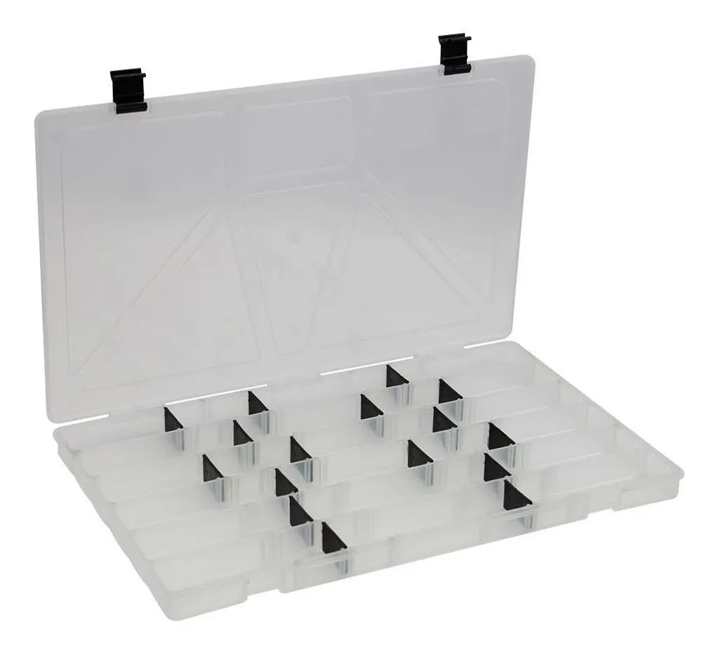 ESTOJO MALETA P/ ISCA ARTIFICIAL BOX 23 - 22 DIVISOES MOVEIS