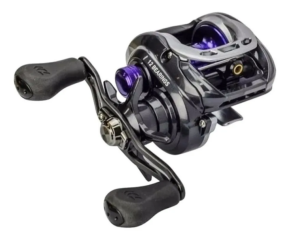 CARRETILHA DAIWA FUEGO 100XS/XSL - 12 ROLAMENTOS - DRAG 6KG - RECOLHIMENTO 8.1:1