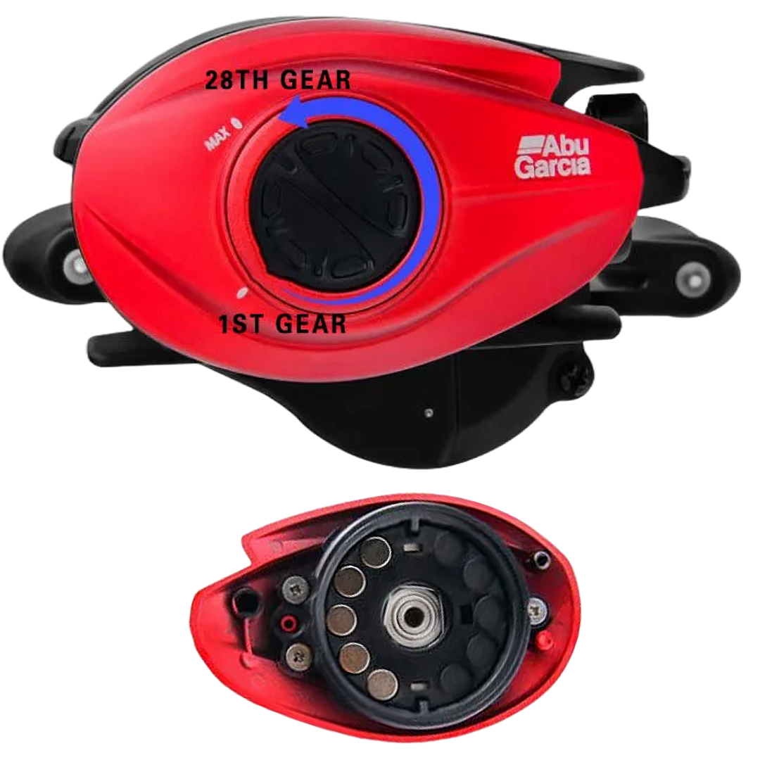 abu garcia c4 round baitcast reel 1375991 Abu Garcia Ambassadeur C4 Classic Round Baitcast Reel