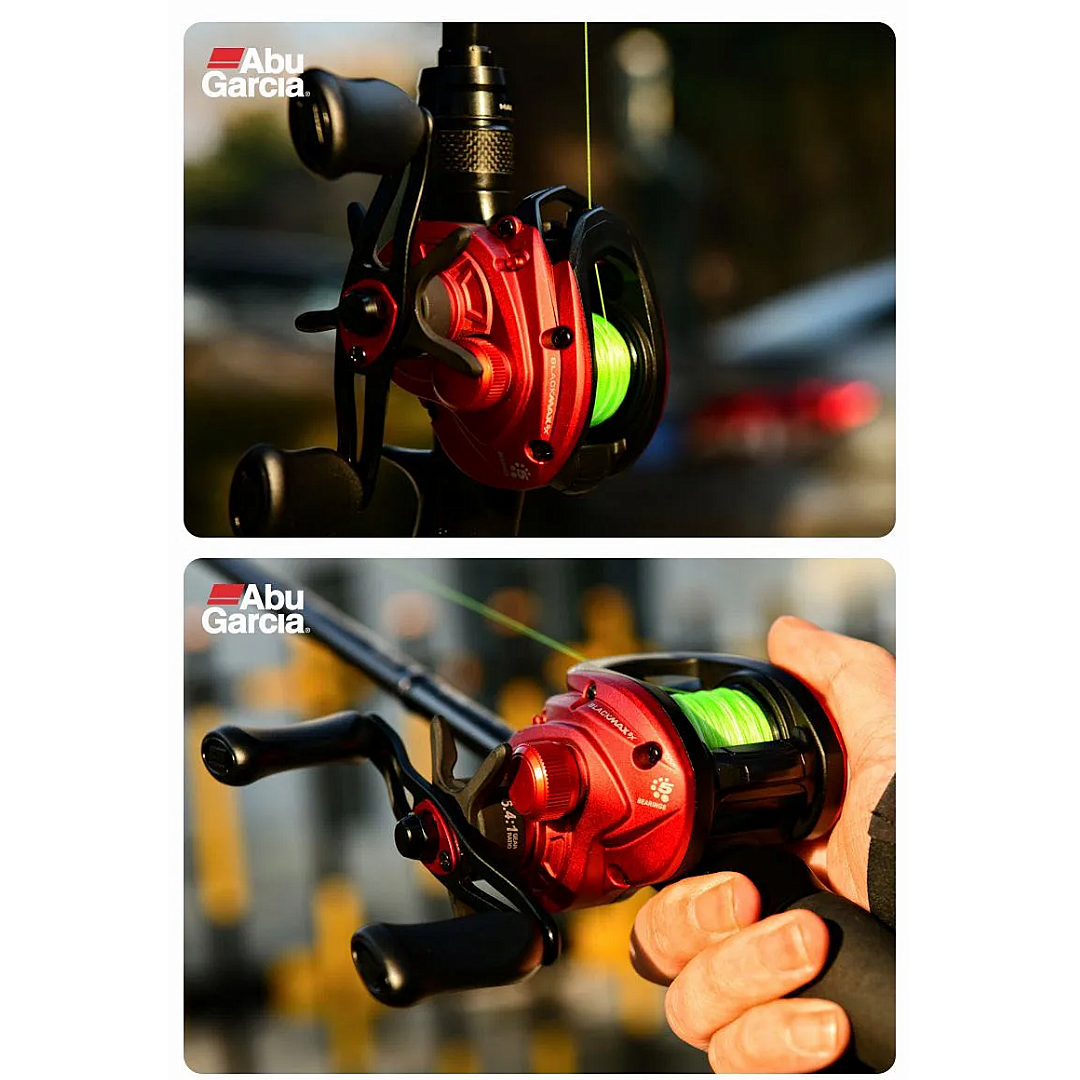 Carretilha de Pesca Abu Garcia Black Max SX 5 Rolamentos - Drag