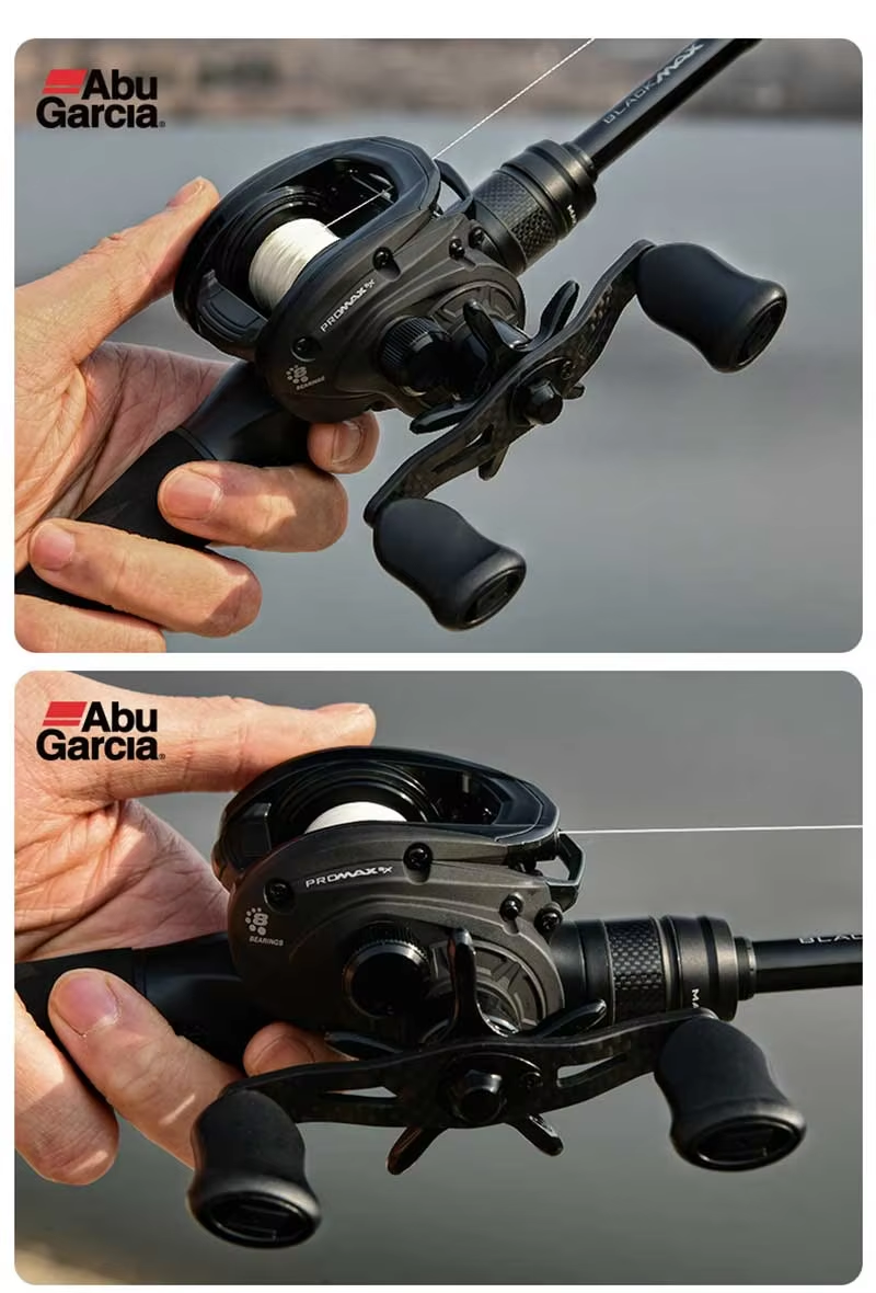 CARRETILHA DE PESCA ABU GARCIA PRO MAX SX - 8 ROLAMENTOS - DRAG
