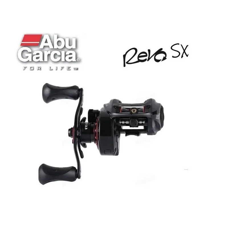 Carretilha De Pesca Abu Garcia Revo 4 SX HS - 10 Rolamentos - Drag