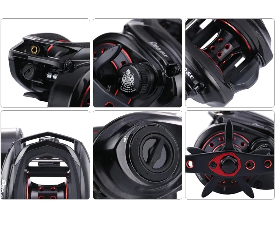 Carretilha De Pesca Abu Garcia Revo 4 SX HS - 10 Rolamentos - Drag