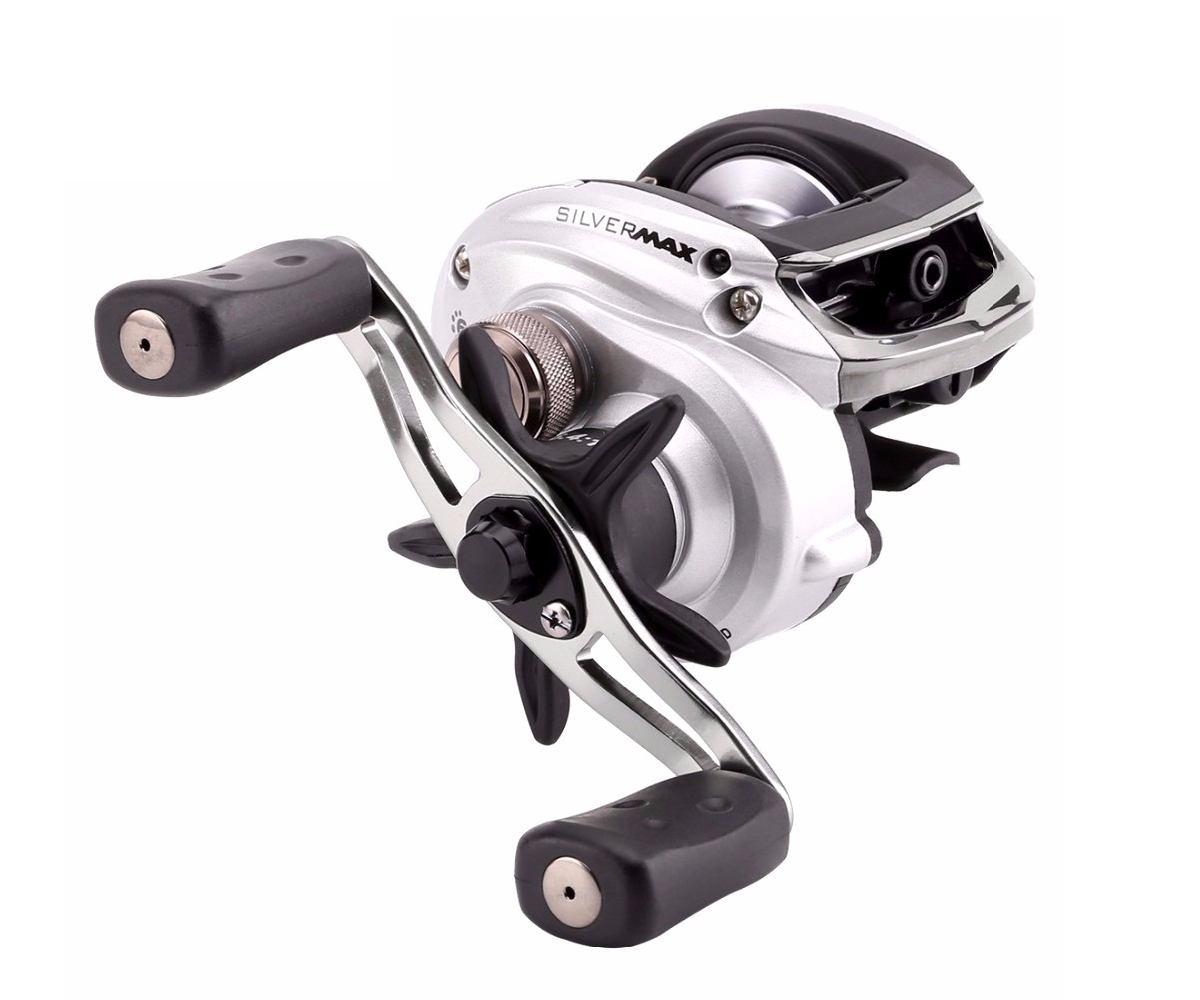 CARRETILHA DE PESCA ABU GARCIA SILVER MAX 3 - SMAX3-R/SMAX3-L - 6 ROLAMENTOS - DRAG:8KG