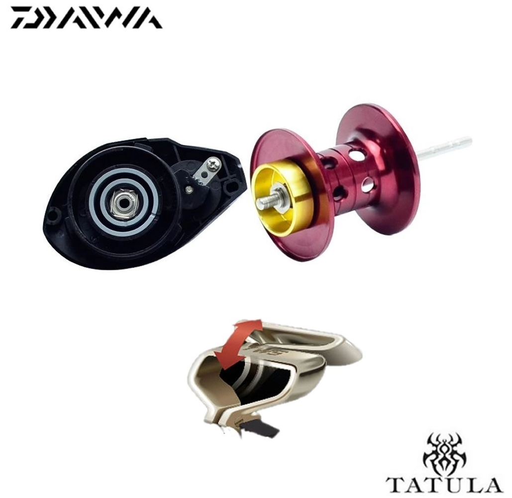 CARRETILHA DE PESCA DAIWA TATULA R100XS TYPE R TWS 8ROLAMENTOS
