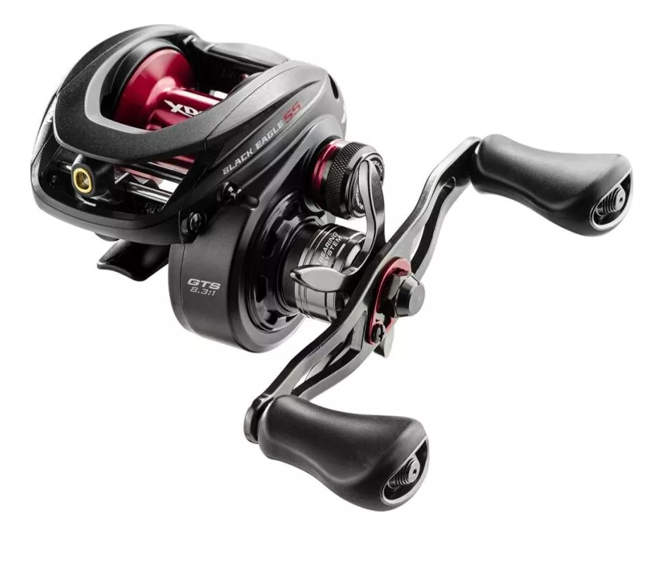 Carretilha De Pesca Marine Sports Black Eagle SS GTS XDC - 11 Rolamentos  8.3:1 - Drag: 7kg