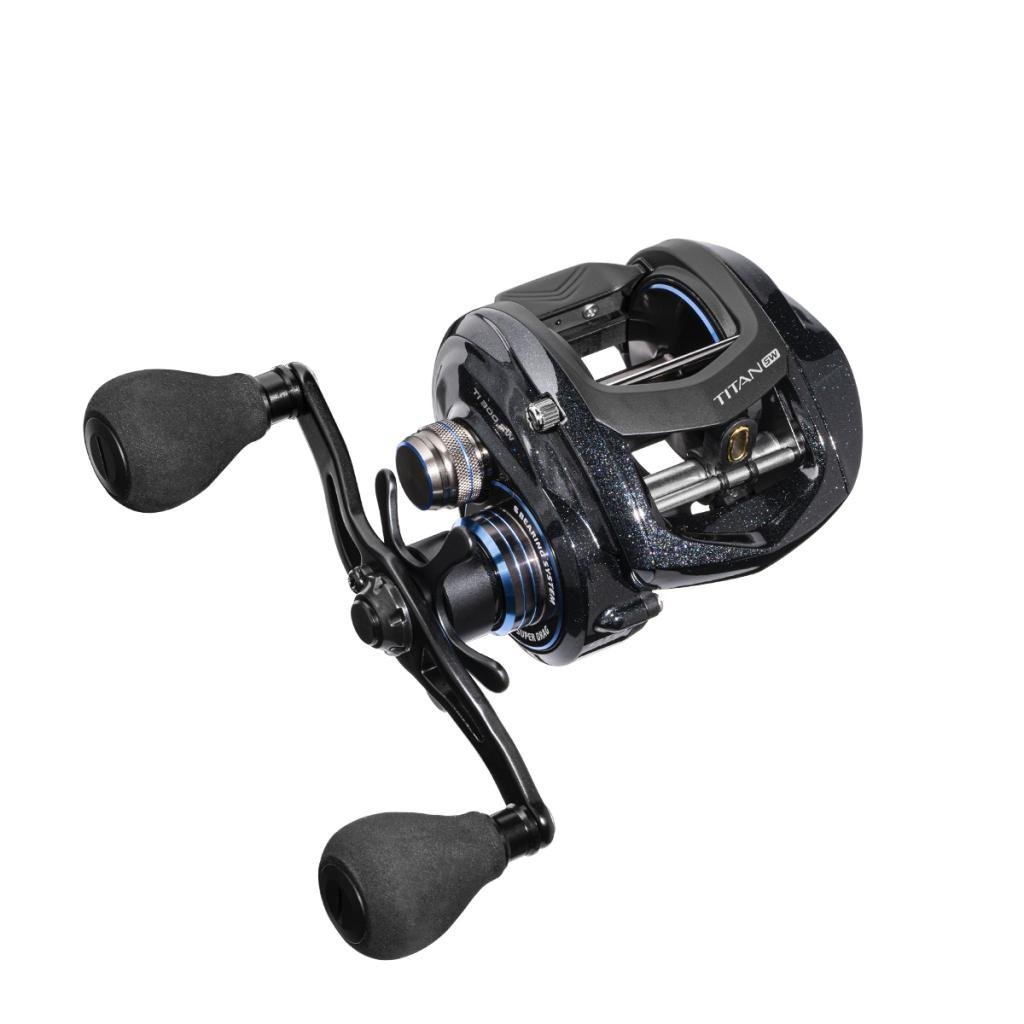 Carretilha De Pesca Marine Sports Titan 300 SW - 6 Rolamentos - Drag:12kg - Marinizada