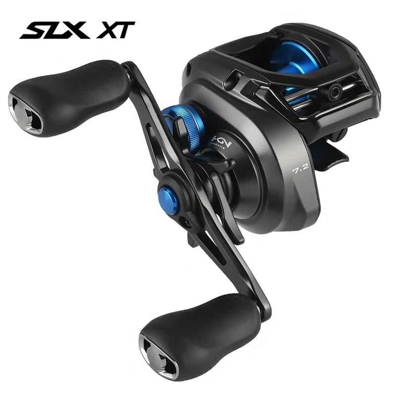 CARRETILHA DE PESCA SHIMANHO SLX XT 150/151 HG - 5 ROLAMENTOS - RECOLHIMENTOS 7.2:1 - DRAG: 05KG