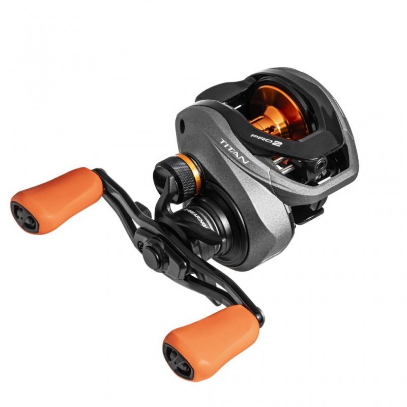 Carretilha Marine Sports Titan Pro 2 8000 - 8 Rolamentos - Drag 5.5kg - Rec.:8.1:1 - 2024