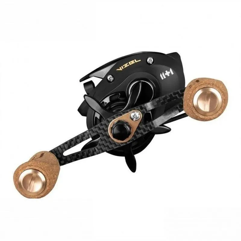 CARRETILHA SAINT PLUS VIZEL 12000 CARBON - 12 ROLAMENTOS - DRAG
