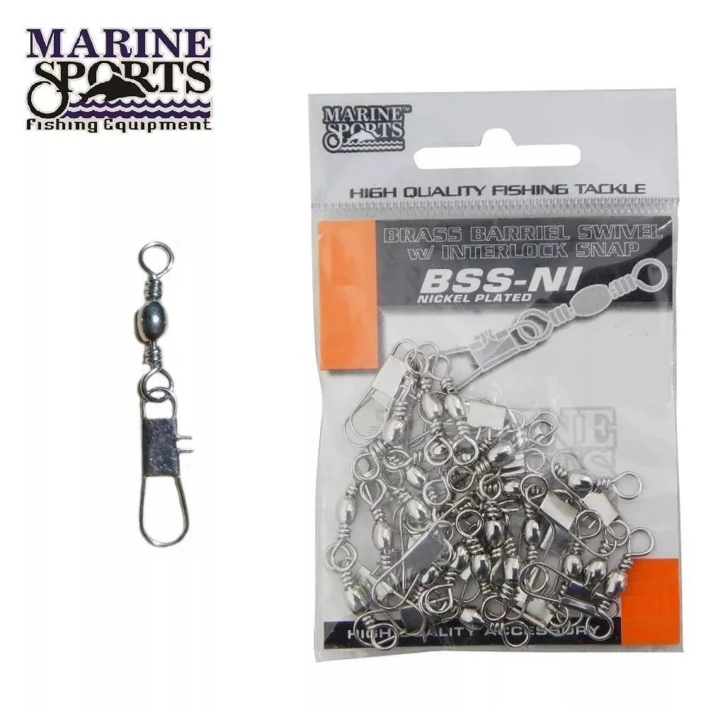 GIRADOR C/ SNAP MARINE SPORTS BBS-NI CART 1 C/25 NICKEL  - 5,7CM