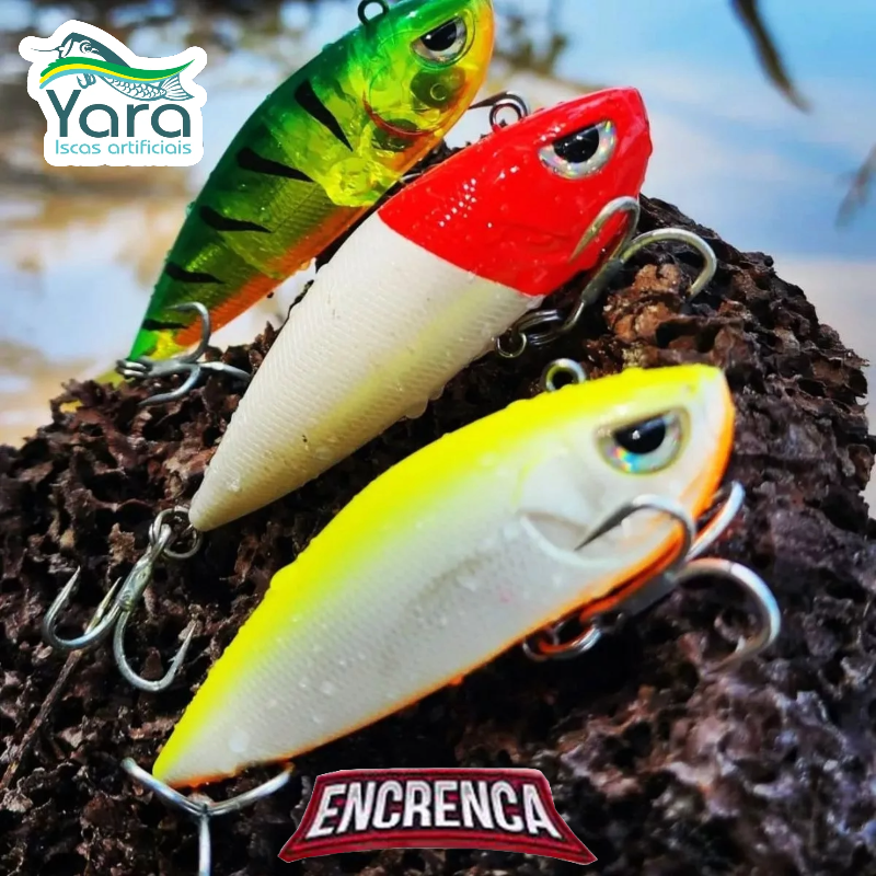 ISCA ARTIFICIAL MEIA AGUA YARA ENCRENCA - 7CM - 10G - VARIAS CORES