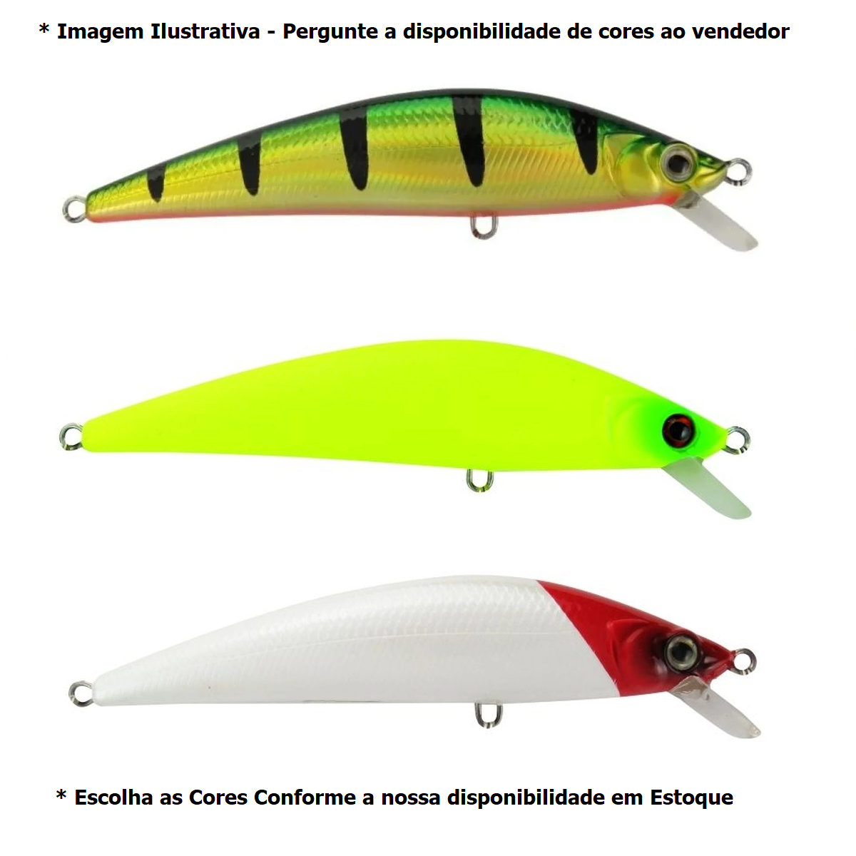 KIT DE 3 ISCAS MARINE SPORTS INNA 110 - 11CM - 22G