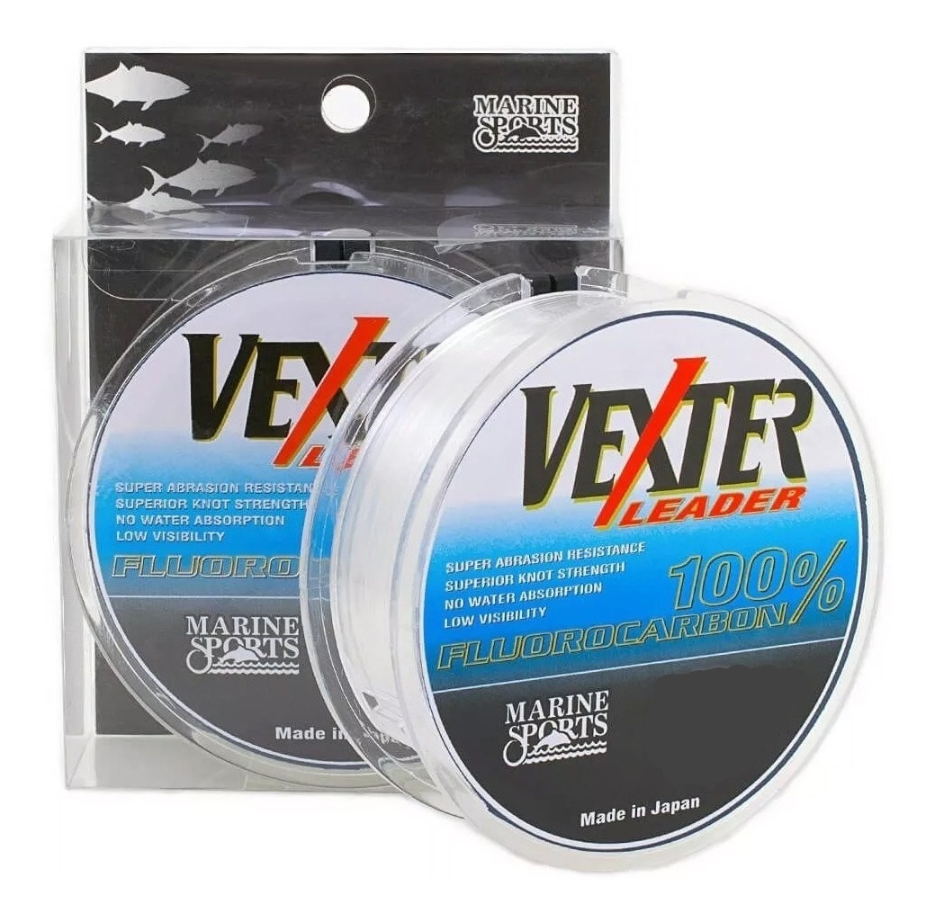 LINHA VEXTER LEADER FLUORCARBON 0,31mm - 50m - 12,5LB