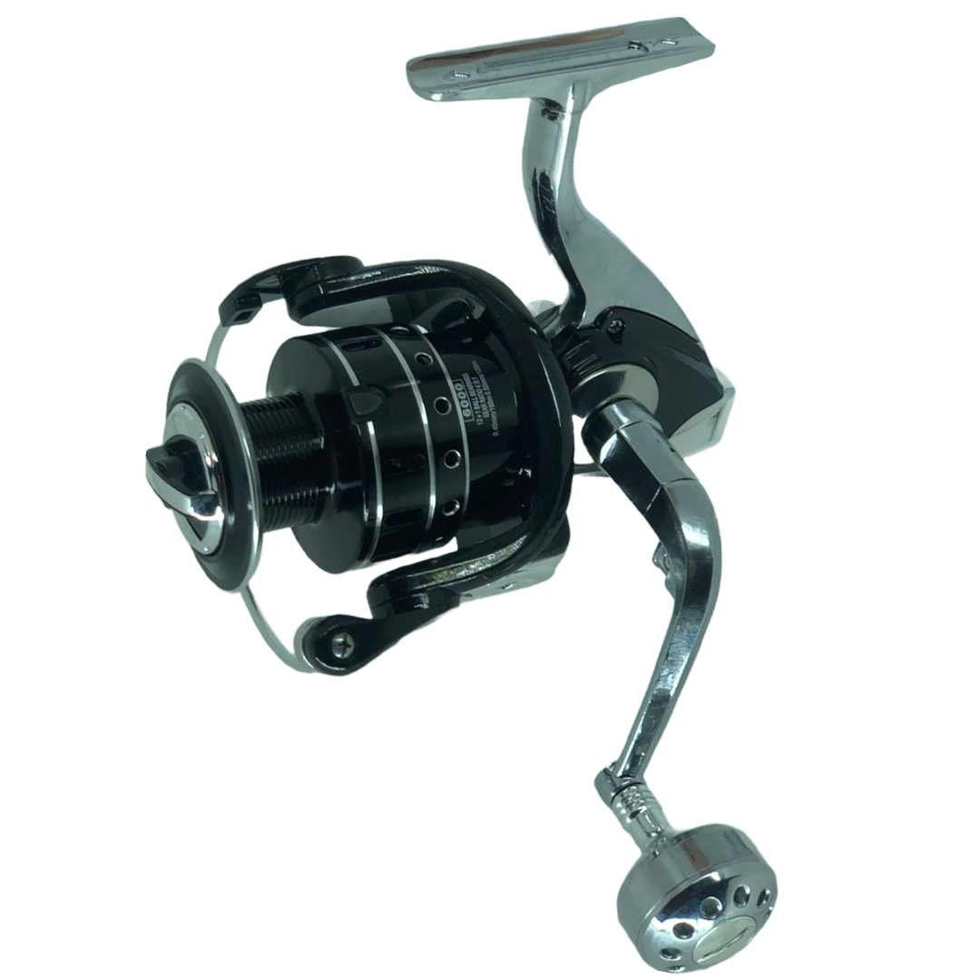 CARRETE PESCA SPINNING BLACK EAGLE BE-6000