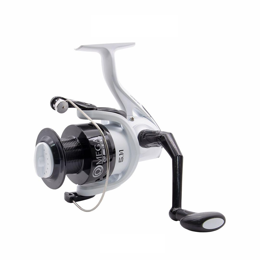 Molinete De Pesca Maruri Omega 1000 CB - 5 Rolamentos - 5.1:1 - Drag: 3kg - Carretel De Longo Arremesso