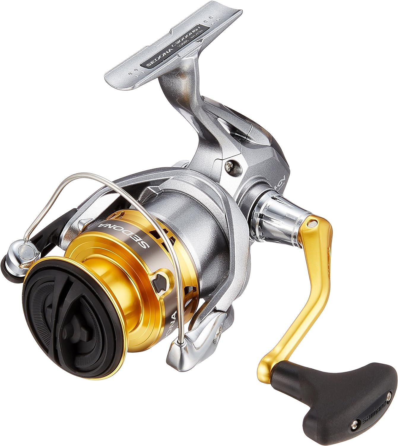 MOLINETE DE PESCA SHIMANO SEDONA C3000 HG - 4 ROLAMENTOS - DRAG:9KG - REC.:6.2:1