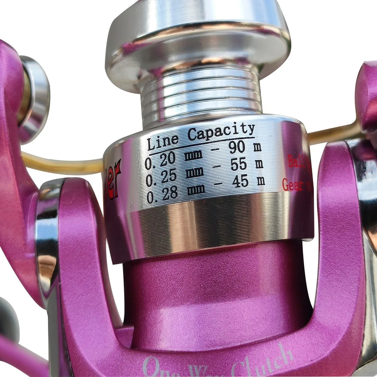 Molinete Micro Maruri Milo Joker Rosa 4 Rolamentos 5.1:1 - Drag