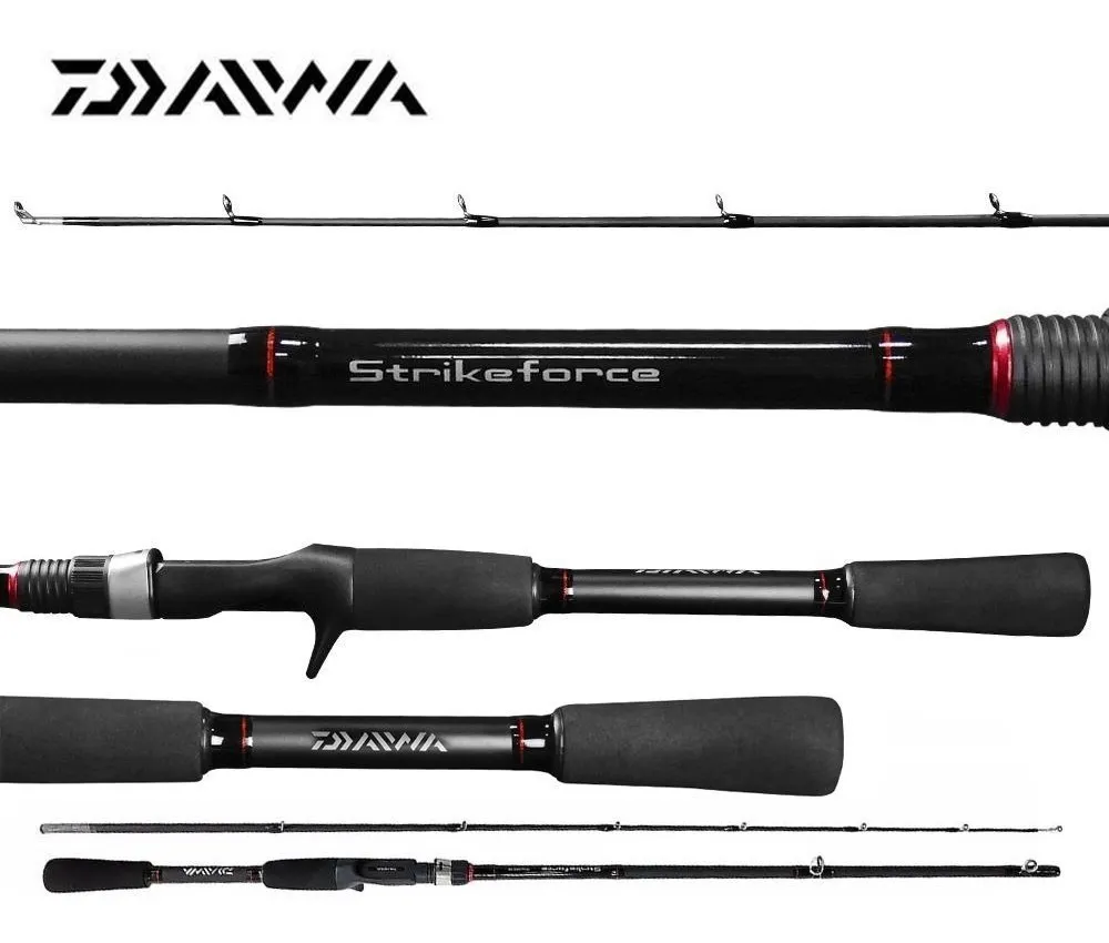 VARA PARA CARRETILHA DAIWA STRIKEFORCE (1,68M) 12-25LBS - 2 PARTES