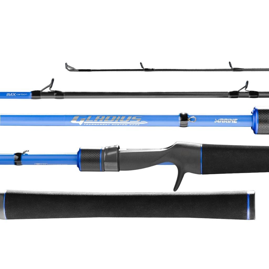 VARA PARA CARRETILHA MARINE SPORTS GLADIUS GL-601MF 6'0" (1,83M) 15-20LB - INTEIRA