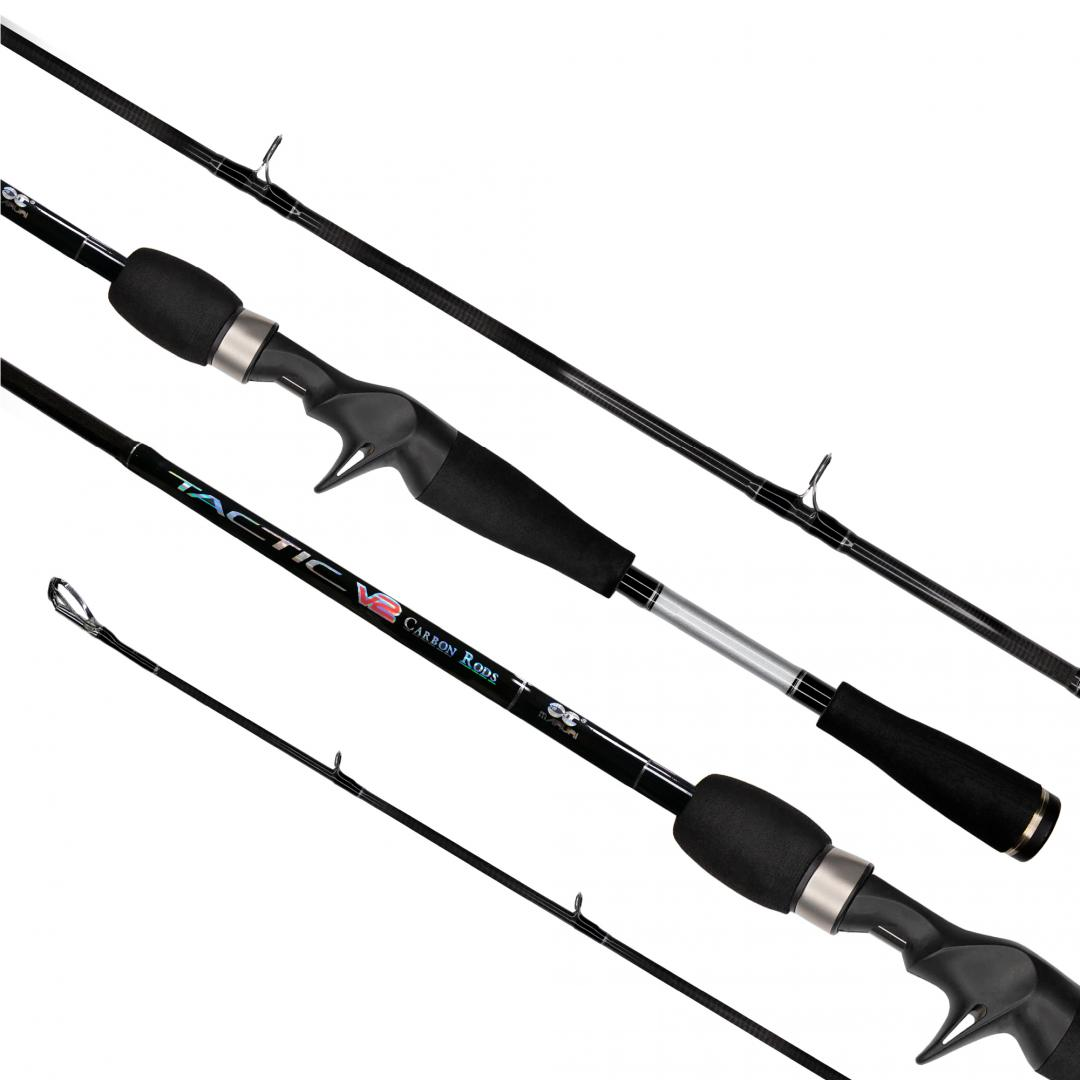 VARA PARA CARRETILHA MARURI TACTIC V2 TA-C601MH 6'0" (1.83M) - 10-20LB - CARBONO 24TON