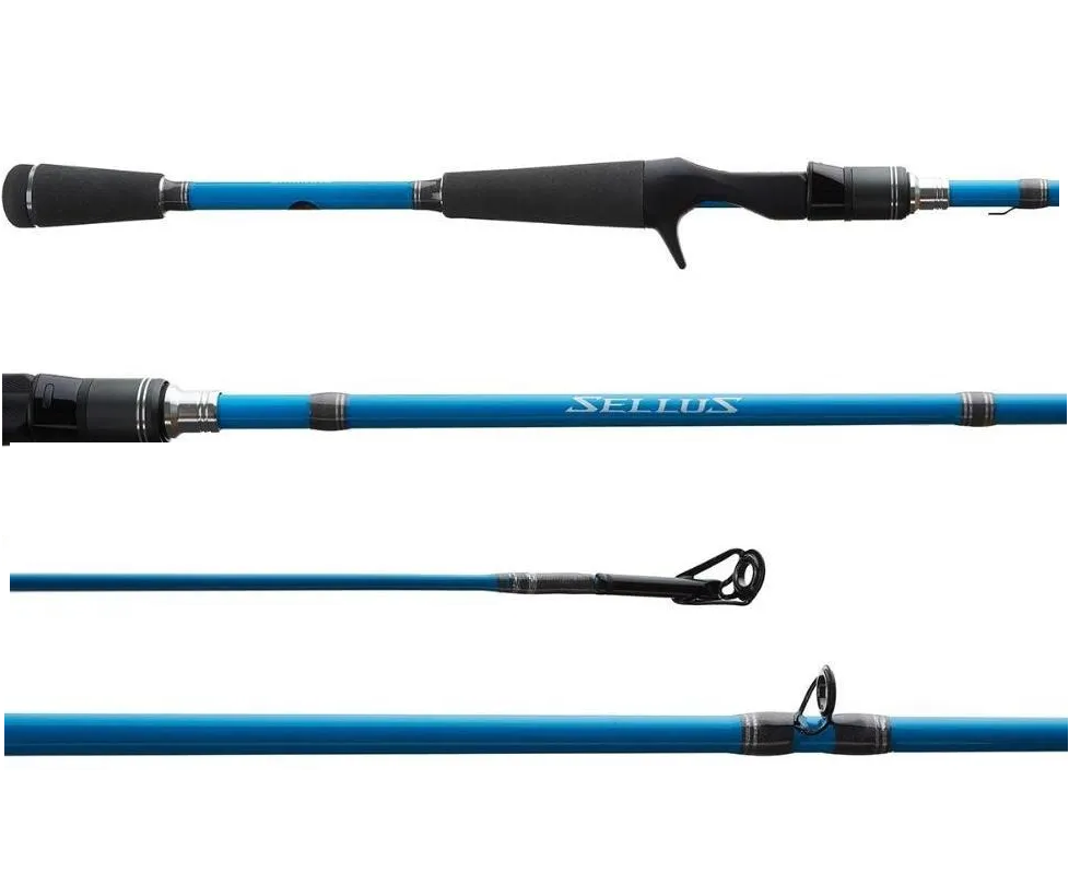 VARA PARA CARRETILHA SHIMANO SELLUS 5.6" (1,68M) 10-25LB - CARBON 24TON - INTEIRA