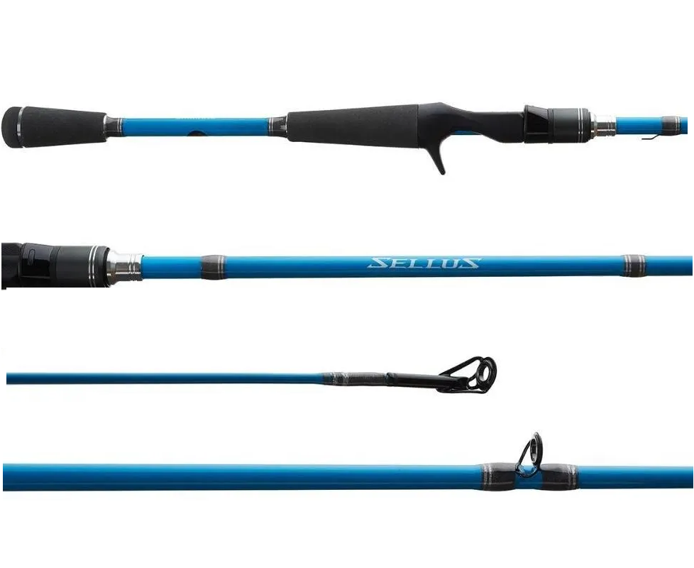 VARA PARA CARRETILHA SHIMANO SELLUS 5.8" (1,73M) 10-17LB - CARBON 24TON - INTEIRA