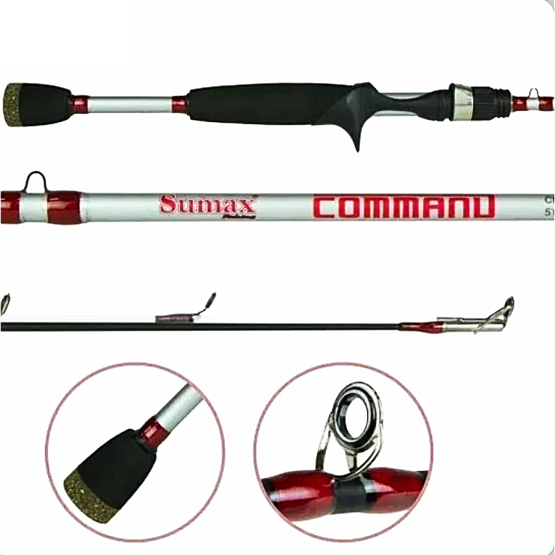 VARA PARA CARRETILHA SUMAX COMMAND 6'0" (1.83M) - 6-15LBS - INTEIRA