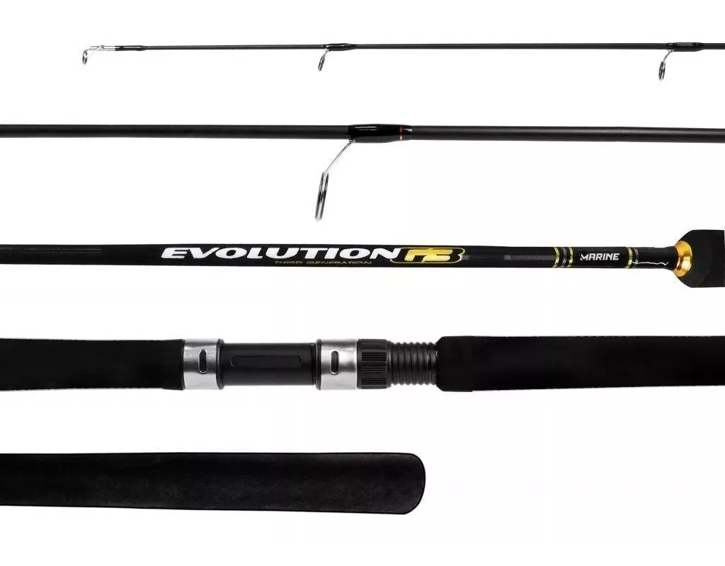 VARA PARA MOLINETE MARINE SPORTS  EVOLUTION G3 EVG-S 601MM 1.83M - 8-17LB - INTEIRA