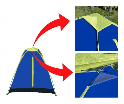 BARRACA PARA CAMPING PESCA MARURI APACHE IGLU PARA 3 PESSOAS C/ BOLSA DE TRANSPORTE