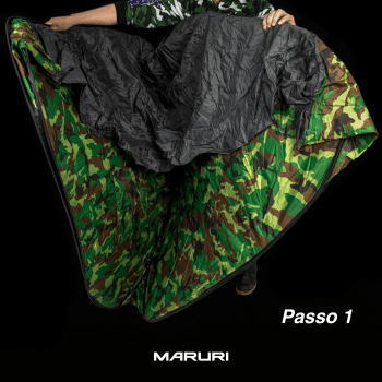 BARRACA PARA CAMPING PESCA MARURI GR030 AUTOMATICA 3 PESSOAS - CAMUFLADA