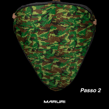 BARRACA PARA CAMPING PESCA MARURI GR030 AUTOMATICA 3 PESSOAS - CAMUFLADA