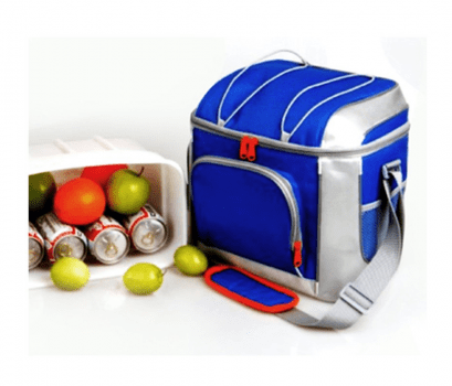 BOLSA COOLER TERMICO BORA 16 LATAS AZUL NAUTIKA CAMPING PESCA