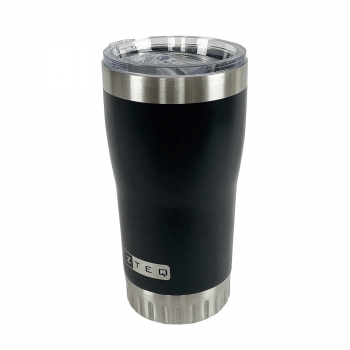 COPO TERMICO COM TAMPA AZETEQ CLIO 520ML INOX PRETO