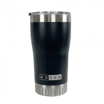 COPO TERMICO COM TAMPA AZETEQ CLIO 520ML INOX PRETO