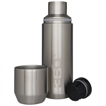 Garrafa Termica 750ml Prata 360º Sea To Summit Com Copo 300ml Aço Inox