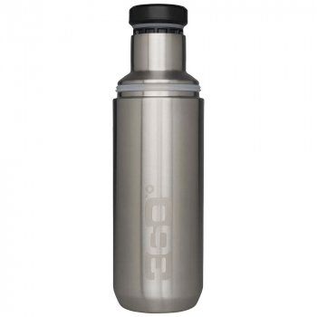 Garrafa Termica 750ml Prata 360º Sea To Summit Com Copo 300ml Aço Inox