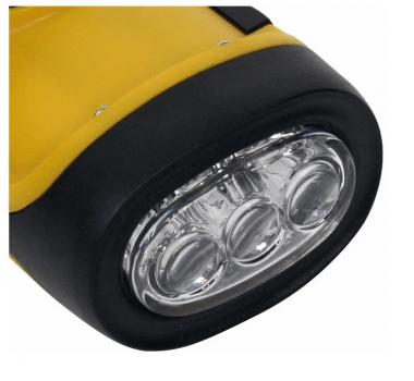 LANTERNA RECARREGAVEL DYNO A PROVA D'AGUA 3 LEDS 50LUMENS