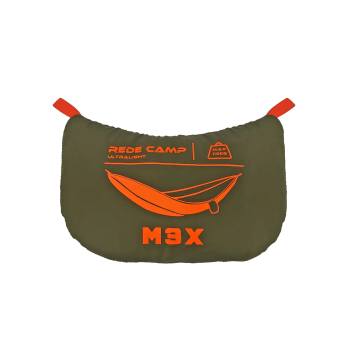 REDE DE DORMIR CAMPING OUTDOOR HIDRORREPELENTE ARMY MONSTER 3X M3X VERDE MILITAR