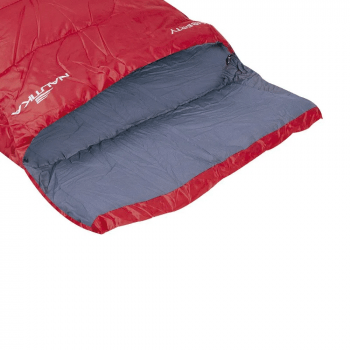 Saco de Dormir Camping Liberty 4ºC a 10°C - Nautika - Vermelho e Preto