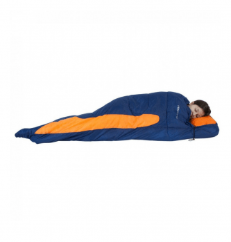 SACO DE DORMIR NAUTIKA FREEDOM -1,5C A -3,5C AZUL E LARANJA