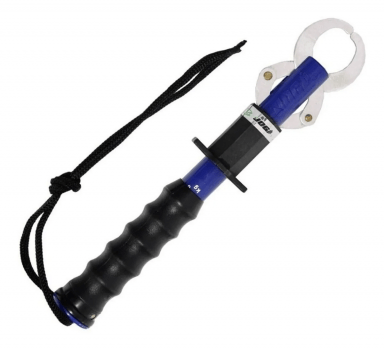 ALICATE CONTENÇÃO GRIP PEGA PEIXE AZUL COM PINÇA BALANÇA 21KG JOGÁ