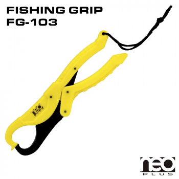 Alicate De Contenção Neo Plus Fishing Grip Fg-103 Amarelo