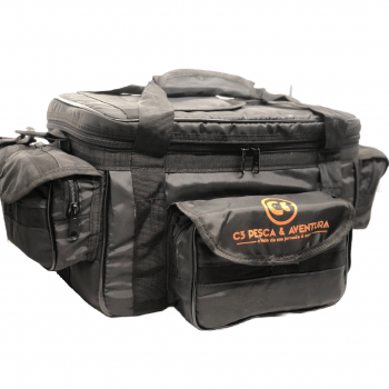 BOLSA DE APETRECHOS PESCA CAMPING C3 FISHING BAG - ALTA QUALIDADE - REFORÇADA - GRANDE