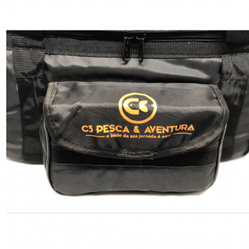 BOLSA DE APETRECHOS PESCA CAMPING C3 FISHING BAG - ALTA QUALIDADE - REFORÇADA - GRANDE