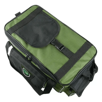 Bolsa de Apetrechos Tralha Pesca Camping EBF Titanic  Flutuante Tamanho G - Verde