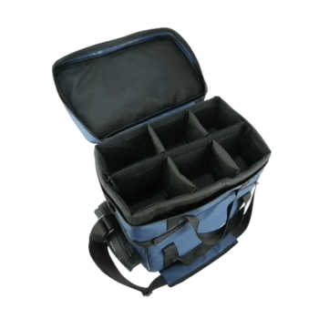 Bolsa De Pesca Apetrecho Camping Gg Mx3 Connection Com Porta Carretilhas - Azul Marinho